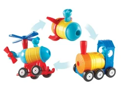 1-2-3 Build It - Rocket, Train, Helicopter!<Learning Resources Best