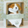 Baby Beagle with Blanket - Gift Box<Living Nature