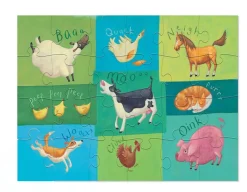 Barnyard Sounds - Floor Puzzle<Crocodile Creek Hot