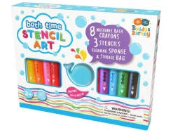 Bath Time Stencil Art - Fun in the Tub!<Buddy & Barney Clearance