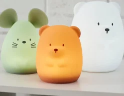 Brown Bear Nightlight - Silicone<Nattou Clearance