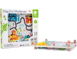 City 2 in 1 Pathfinder - Wooden Game<Classic World Discount