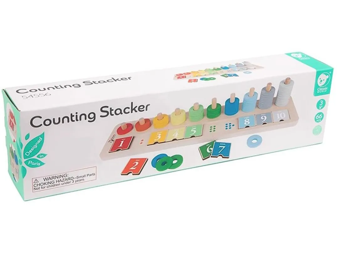 Counting Stacker - One to Ten<Classic World Discount