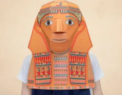 Create Your Own Egyptian Head Mask<Clockwork Soldier New