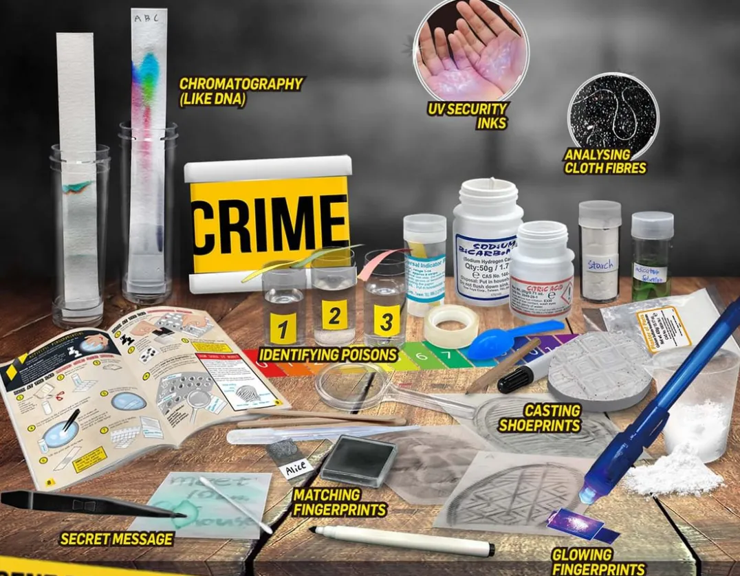 Crime Scene Investigation Kit<Wild Science