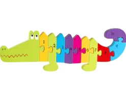 Crocodile - Wooden Number Puzzle<Orange Tree Toys Best