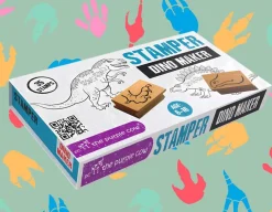 Dino Stamper Set - 27 Wooden Stamps<The Purple Cow Online