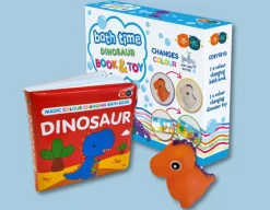 Dinosaur Squirter & Bath Book - Changes Colour!<Buddy & Barney New