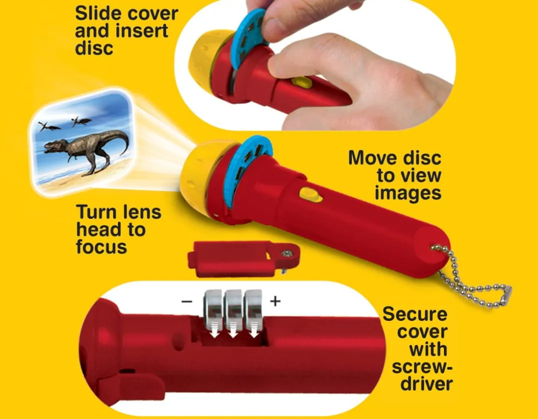 Dinosaur Torch and Projector - Natural History Museum<Brainstrom Toys Discount