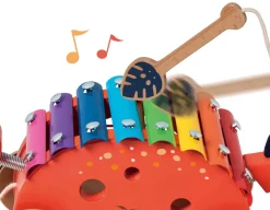 Dinosaur Xylophone - Wooden Pull Along<Classic World Sale