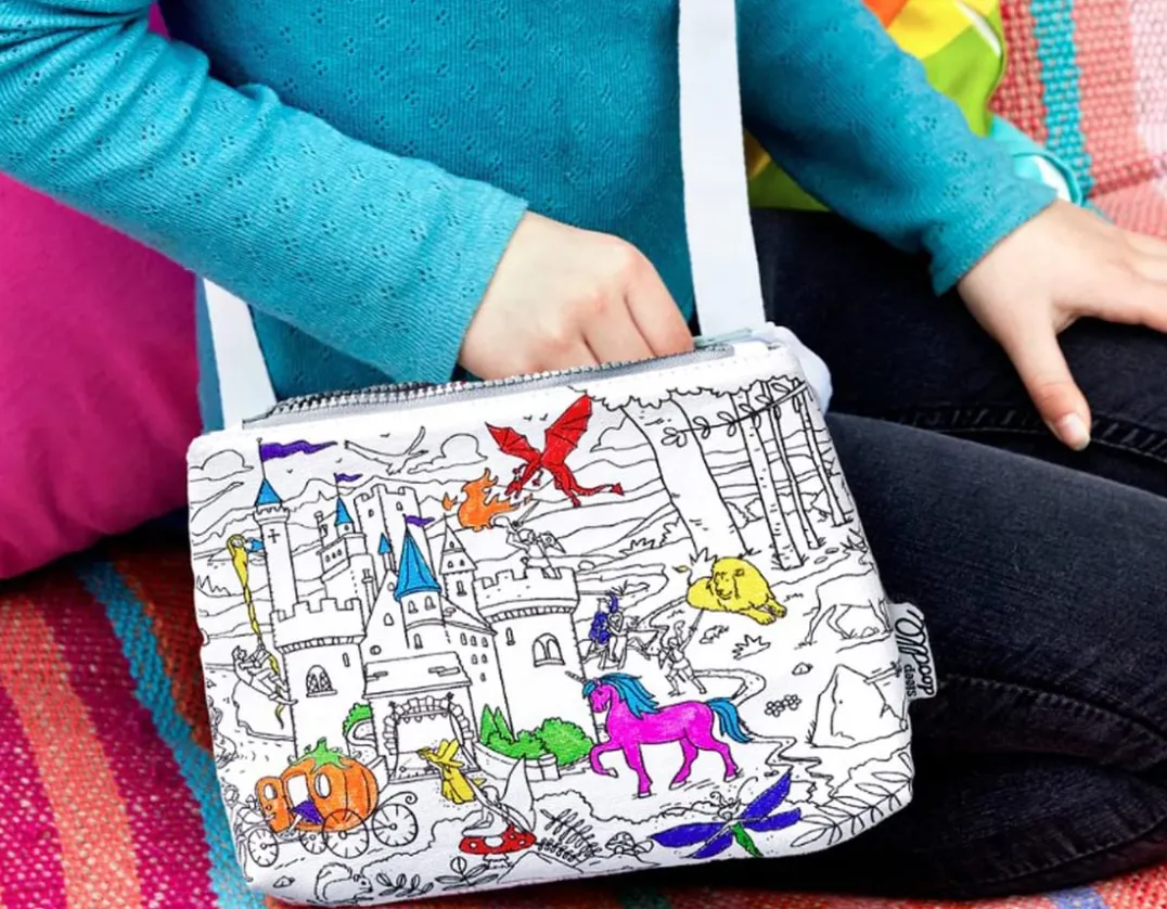 Fairytales Crossbody Bag - Doodle Your Own!<Eat Sleep Doodle Sale