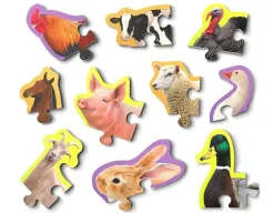 Farm Animal Puzzles - Step by Step<Skillmatics Sale