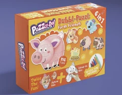 Farm Friends Puzzly-Do - 6 Animal Jigsaws<Snapmedia Discount