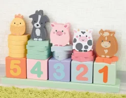 Farmyard Counting Game - 26 Pieces<Orange Tree Toys Best