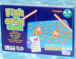 Fish 'n' Spell Game - In Four Languages!<Fiesta Crafts Discount