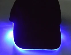 Flashing LED Baseball Cap<Illuminated Apparal Clearance