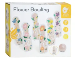 Flower Bowling - 14 Wooden Pieces!<Classic World Hot