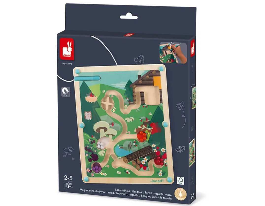 Forest Magnetic Maze - FSC Wood<Janod Outlet