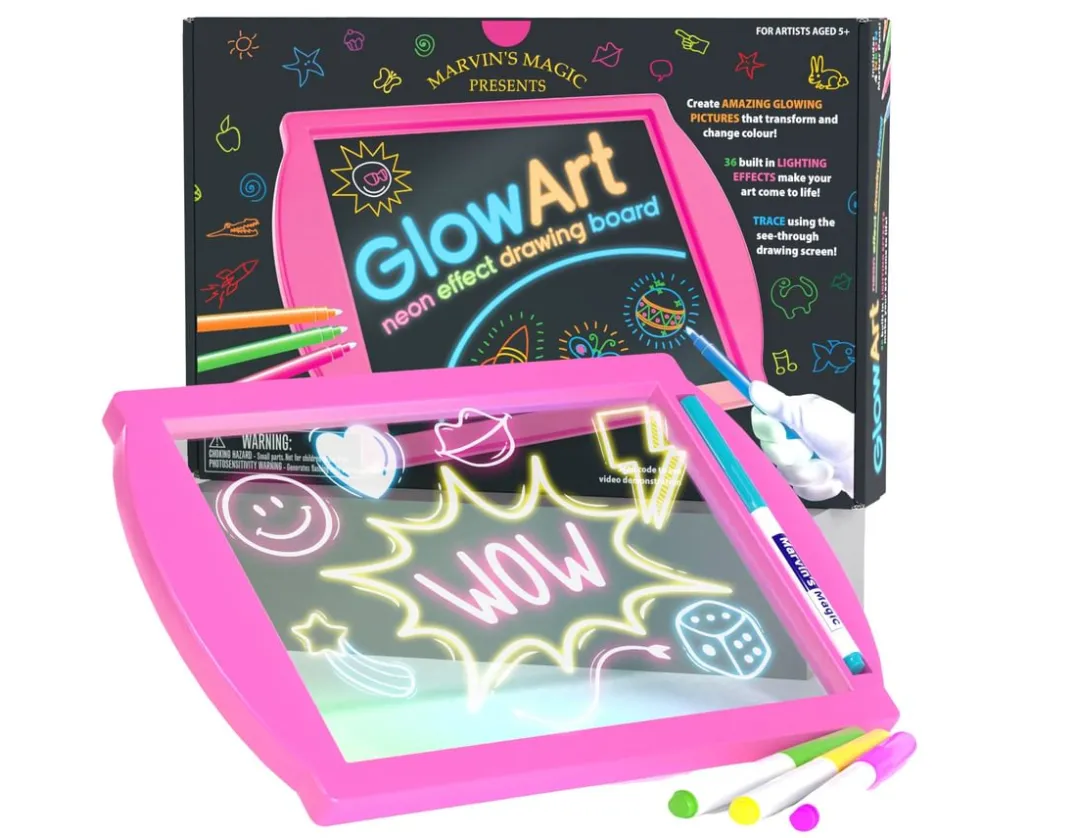 Glow Art - Neon Effect Drawing Board<Marvin's Magic