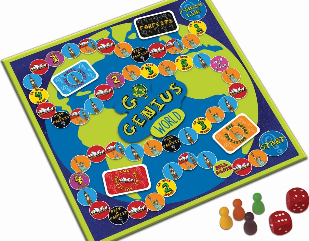 Go Genius World - Geography Game<Smart Games Hot