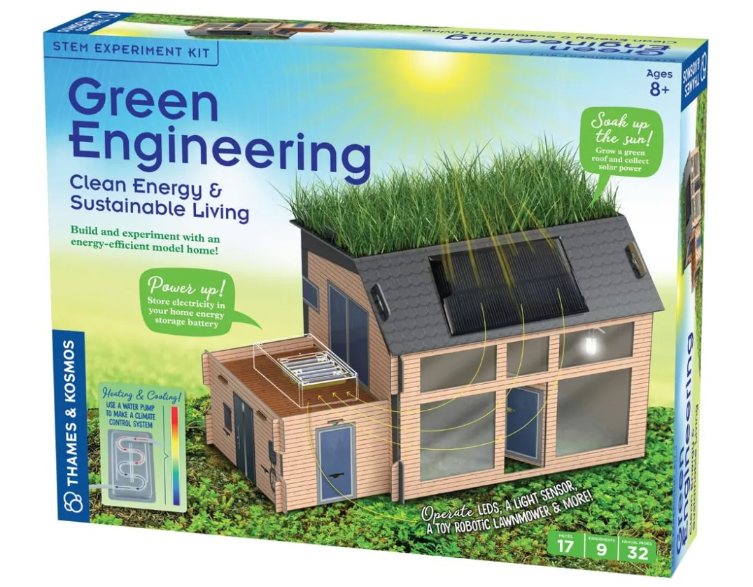Green Engineering - Model Home Kit<Thames & Kosmos Outlet
