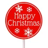 Happy Christmas Lollipop - Yummy Strawberry<The Original Candy Co.