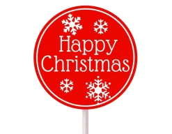 Happy Christmas Lollipop - Yummy Strawberry<The Original Candy Co.