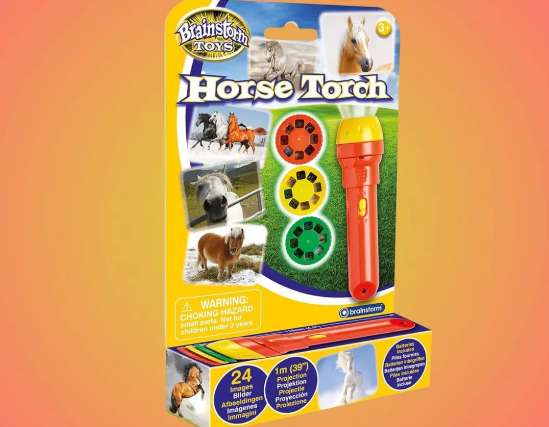 Horse Torch and Projector<Brainstorm Toys Sale