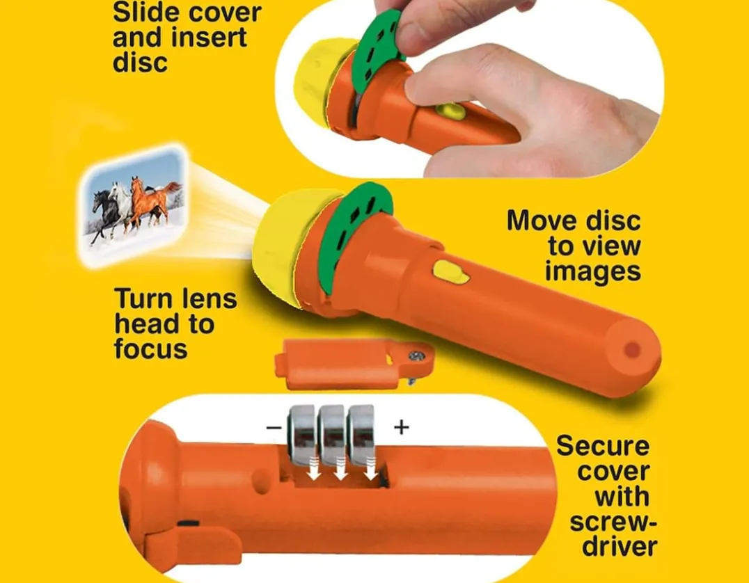 Horse Torch and Projector<Brainstorm Toys Sale