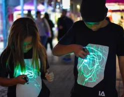Interactive Glow T-Shirt - Age 12-14<Illuminated Apparal Sale