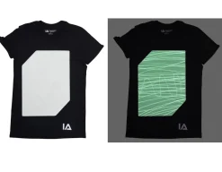 Interactive Glow T-Shirt - Black age 9-11<Illuminated Apparel Clearance