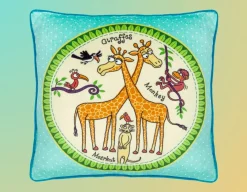 Jungle Plush Cushion - So Soft!<Tyrrell Katz