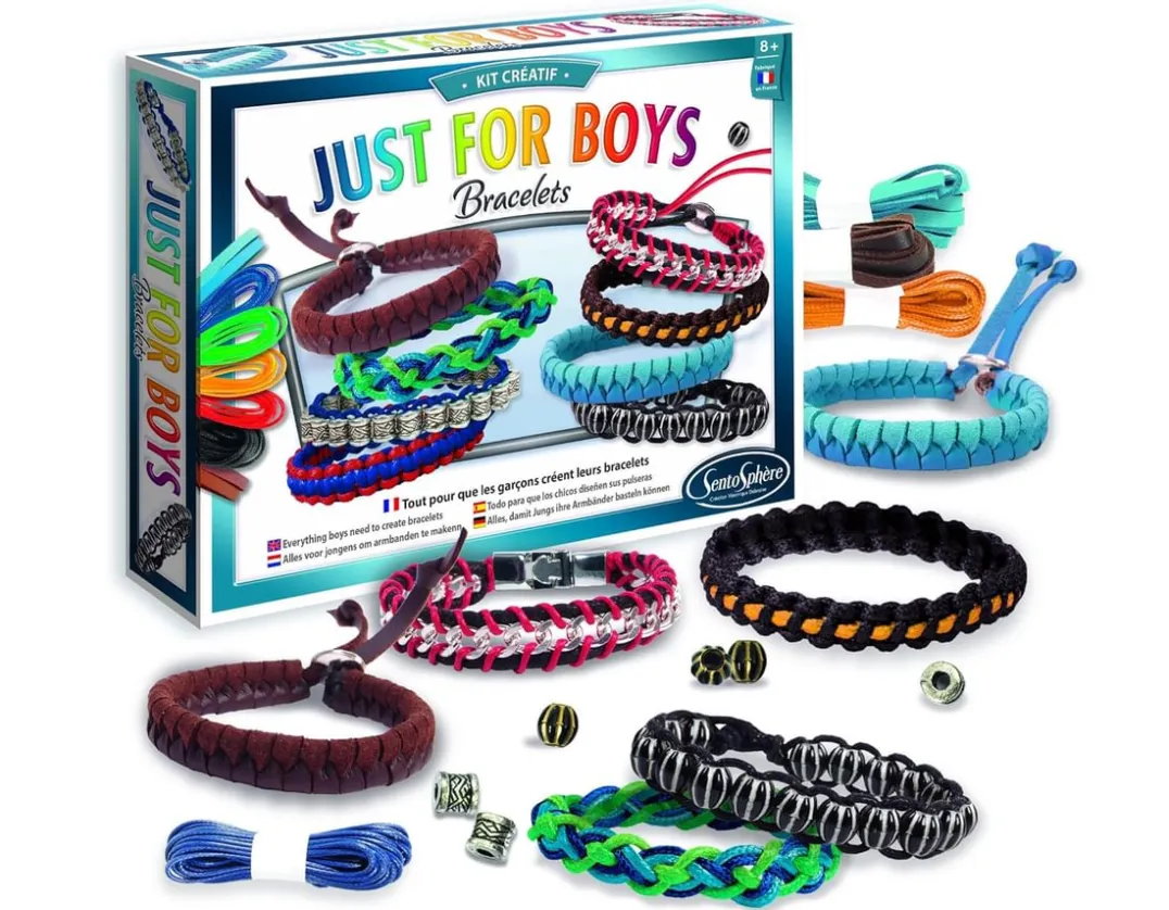 Just for Boys Bracelets - DIY Kit<SentoSphere New
