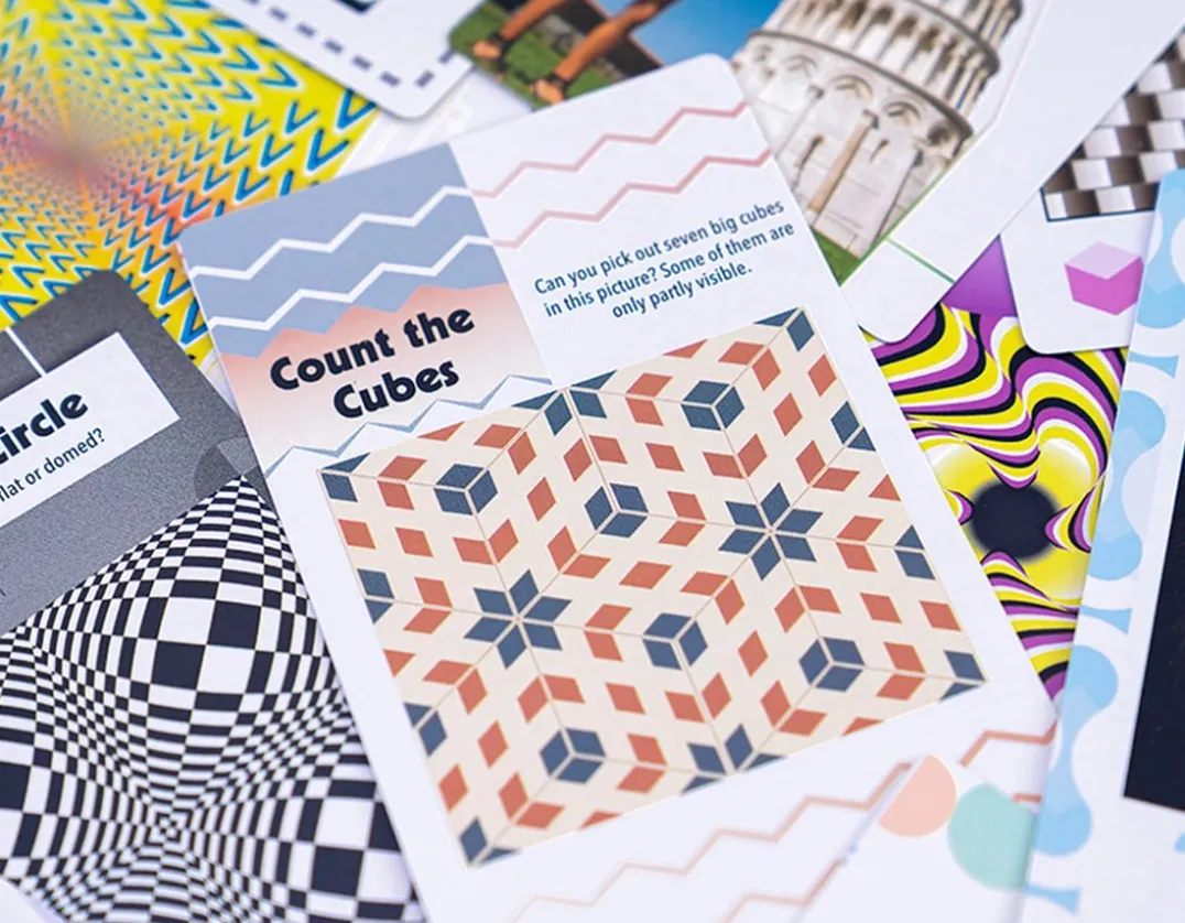 Little Pack of Optical Illusions - 50 Cards<Professor Puzzle Sale