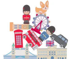 London Stacking Game - 10 Pieces<Orange Tree Toys