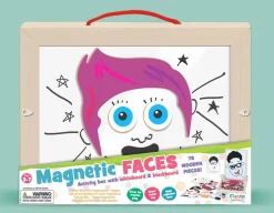 Magnetic Faces - Fun Wooden Shapes<Fiesta Crafts Clearance
