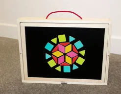 Magnetic Patterns - Fun Wooden Shapes<Fiesta Crafts