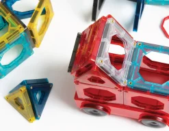 Magnetic Tile and Truck Set - 43 Pieces<FAO Schwarz Outlet