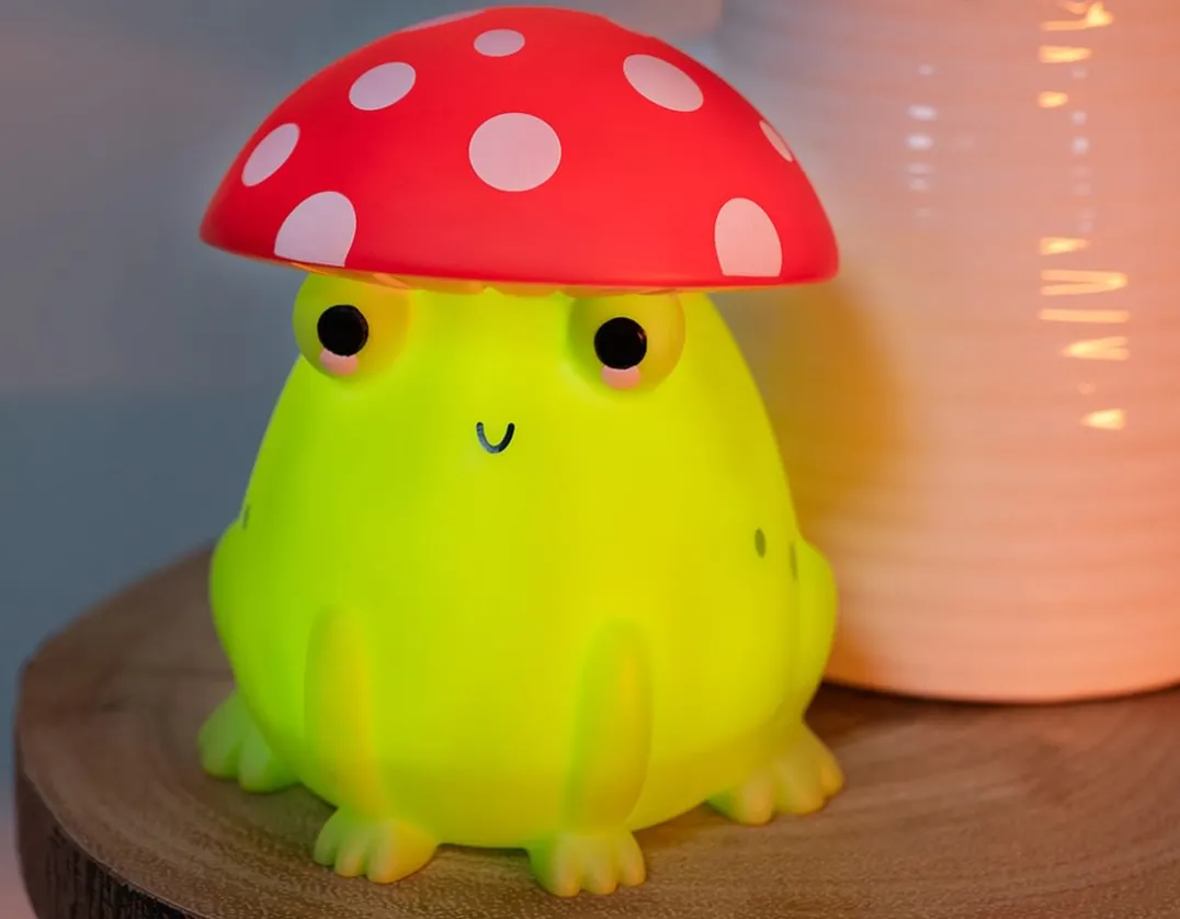 Mushroom Frog Mood Light<Fizz Creations Online