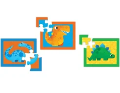 My First Dinosaur Puzzles - 3 in 1 Set<Crocodile Creek Best