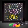 Neon Effect Message Frame - Lights Up<Fizz Creations Outlet