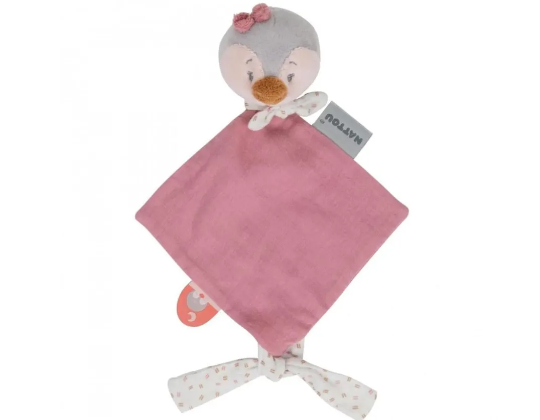 Penguin Doudou - Pink Soother<Nattou