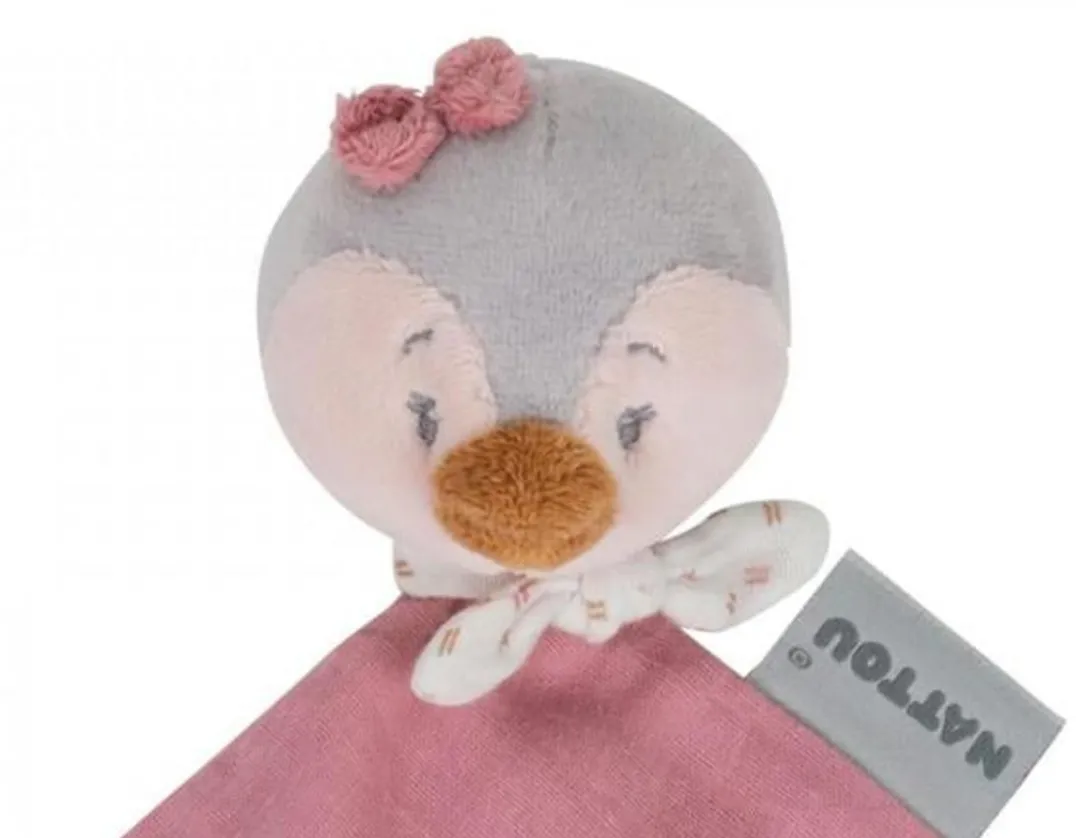 Penguin Doudou - Pink Soother<Nattou