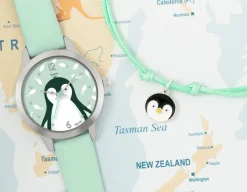 Penguin Watch with Bracelet<Tikkers Sale