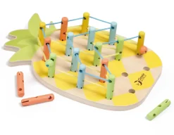 Pineapple Linking Game - Natural Wood<Classic World Hot