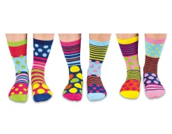 Polka Face - Six Dotty Odd Socks!<United Odd Socks Outlet
