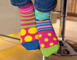 Polka Face - Six Dotty Odd Socks!<United Odd Socks Outlet