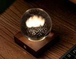 Rain Cloud Crystal Light - 3D Effect<Gingko Hot