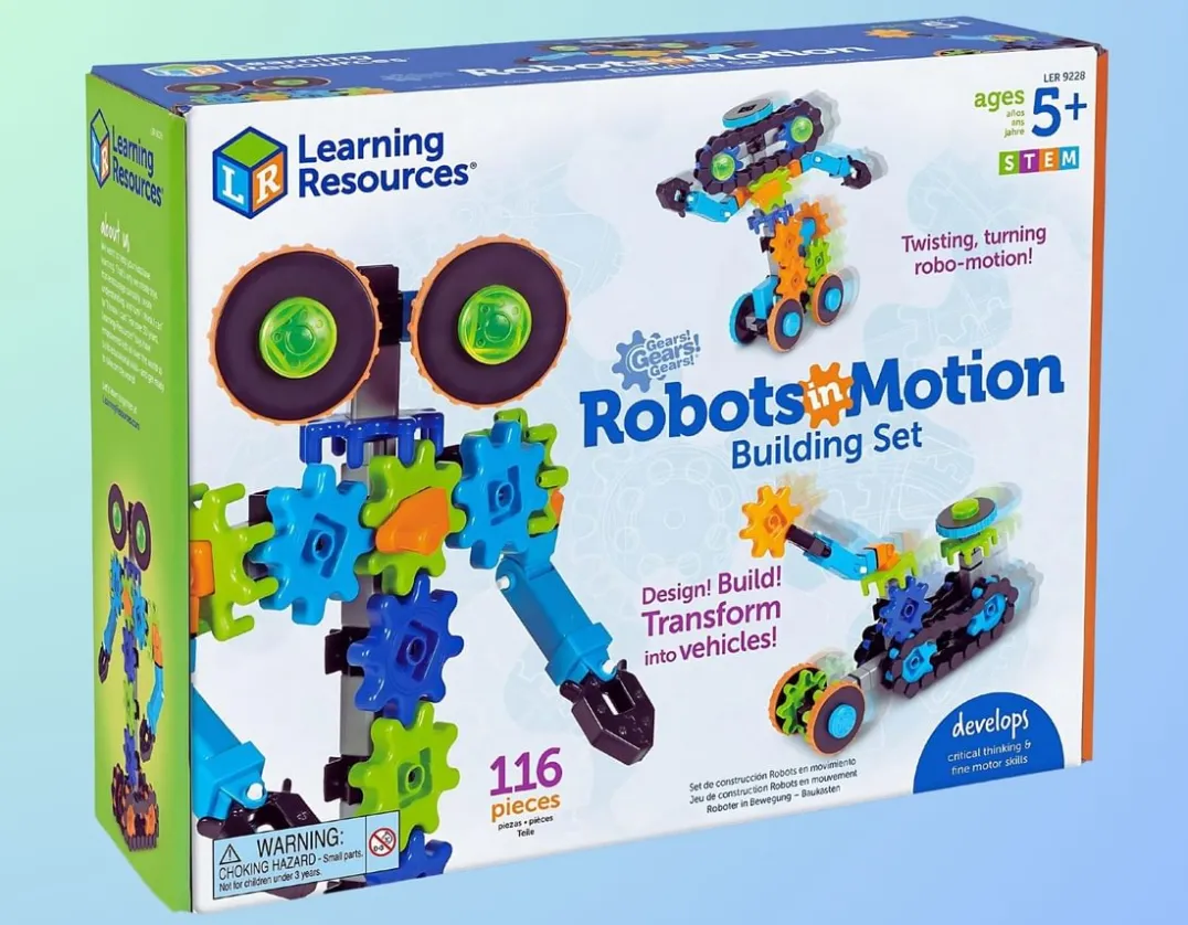 Robots in Motion - 116 piece Building Set<Learning Resources