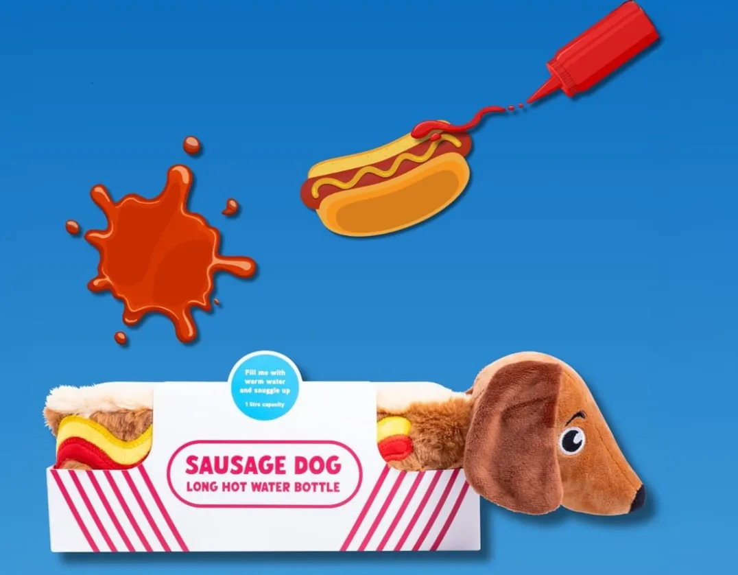 Sausage Dog - Long Hot Water Bottle<Fizz Creations Discount